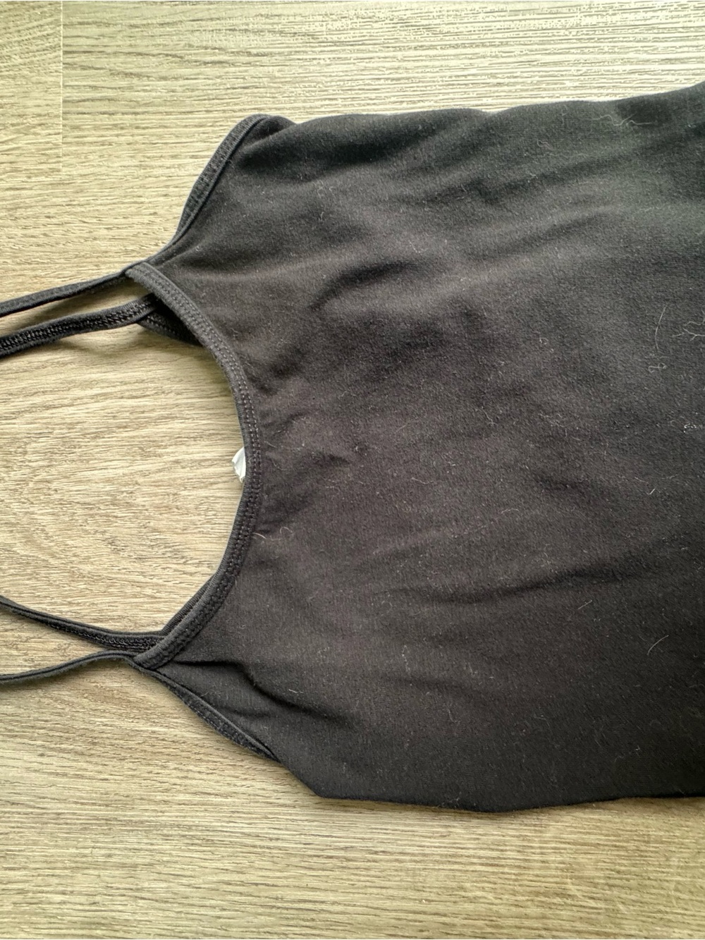bp Black Double-Spaghetti Strap Camisole